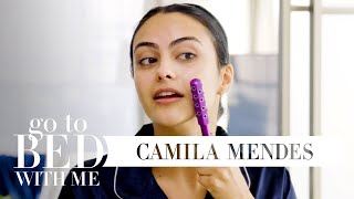 Camila Mendes' Nighttime Skincare Routine | Go To Bed With Me | Harper's BAZAAR