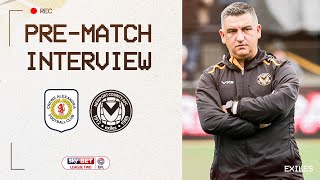 PRESS CONFERENCE | Nelson Jardim pre-Crewe Alexandra