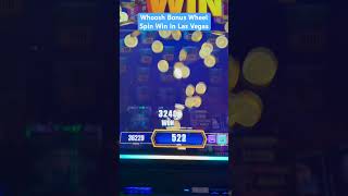 Whoosh Bonus Wheel Spin Win In Las Vegas! #slots #casino #maxwin #highroller #lasvegas #bigwin