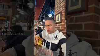 Trying portillo’s chicago style hot dog