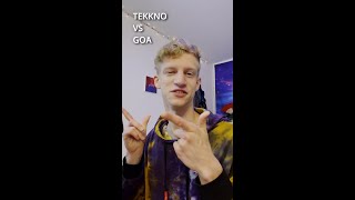 Tekkno vs Goa ⚡️🔥✨ #shorts #tekkno #goa #techno #psytrance