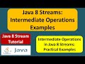 Java 8 Streams: Intermediate Operations Examples | Streams in Java 8
