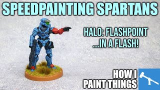 Speedpainting Spartans - Cutting the Slap-Chop Method in Half [How I Paint Things]