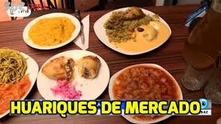 Huariques de mercado 🤤 - Bueno, Bonito, Barato y Bastante