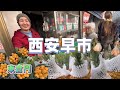 西安趕早市，東倉門，特色宮廷牛肉餅，Chinese market/張遠東