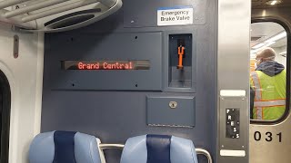 MTA LIRR: Onboard First M9 Train to Grand Central Madison at Jamaica #mta #grandcentralmadison