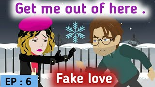 Fake love part 6 | Learn English | Stories in English | English animation | Sunshine English