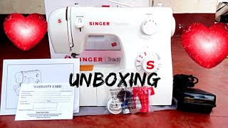 Singer 2250 sewing machine  unboxing (( MY TRENDY WAY ))