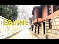 Walking in Edirne Turkey January 2024