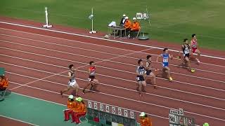 20181027北九州陸上カーニバル 高校男子100m決勝