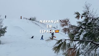 🇪🇸❄️⛄️스페인 마드리드 폭설, heavy snow storm attacks Madrid, Spain 2021winter, gran nevada Madrid, snowfall