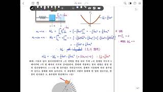 일반물리학 7.3 탄성위치에너지