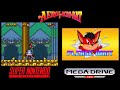 batalha entre consoles aero the acro bat comparando as versões de snes e mega drive genesis