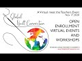 Global Quilt Connection open enrollment #1 virtual teacher class offerings Nov 17, 2020