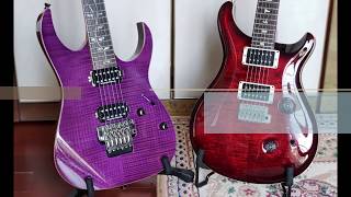 Ibanez J Custom 8520ZD vs PRS Custom 24