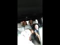 The kids singing in the car 7-15-16