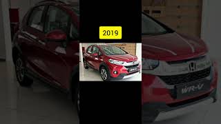 Evolution of Honda Wr-v (2017-2024)