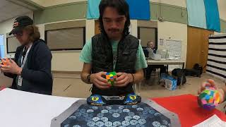 A French redneck solves a Rubik's Cube in 6.81 seconds