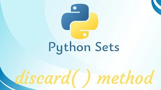 Python Sets discard( ) method #pythonprogramming #python