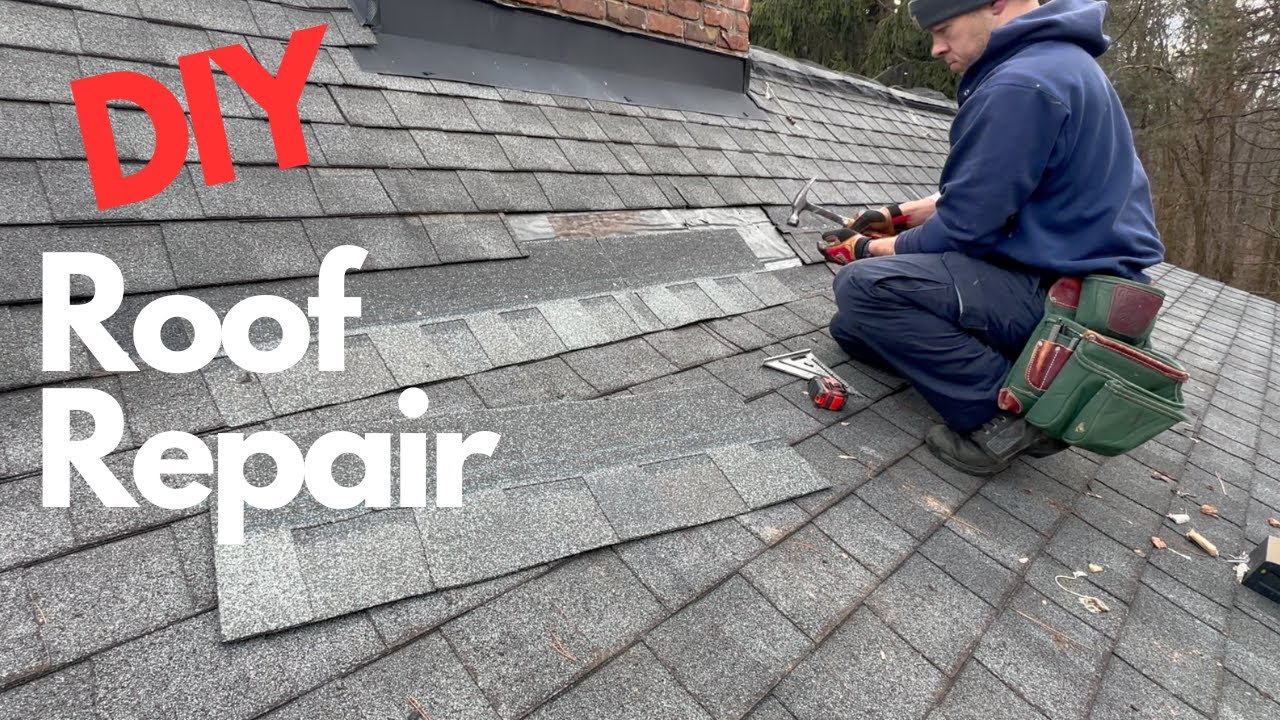 Step By Step How To Repair Roof Shingles Like A Pro Youtube