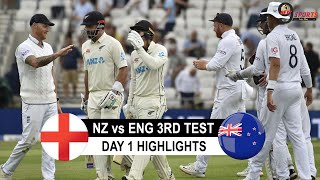 NZ vs ENG 3RD TEST DAY 1 HIGHLIGHTS 2022 | ENGLAND vs NEW ZEALAND 3RD TEST DAY 1 HIGHLIGHTS 2022