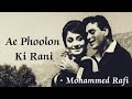 Mohammed Rafi's Best Hit | Music | Ae Phoolon Ki Rani | Arzoo | 1965 | Rajendra Kumar | Sadhana ❤️🎧