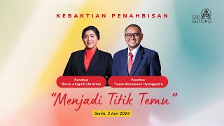 Kebaktian Penahbisan Pendeta GKI Sutopo