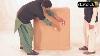 Daraz Packaging Guidelines : How to Pack a Washing Machine