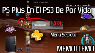 PS Plus Fake en tu PS3 | Menú secreto del PS3 |