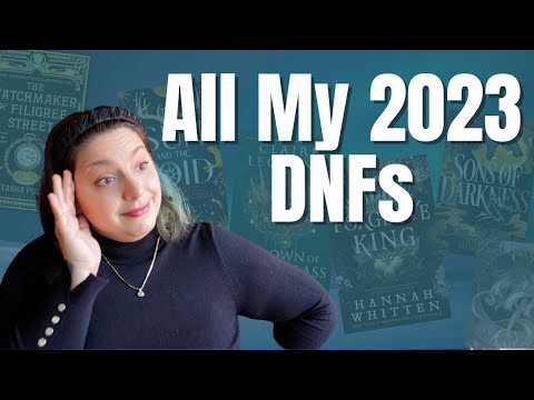 All the Books I DIDN'T Finish in 2023...  2023 DNFs & Why They're Important