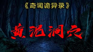 【异闻录】黄泥洞穴：一群人影站在黑色的巨山之中，而他们每一个人的胸口，都有一个前后贯穿的恐怖空洞，正对着一株妖艳巨大的花朵，顶礼膜拜