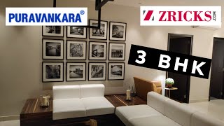 ₹ 1.2 cr ► 3 BHK (1700 sqft) Sample Apartment || Purva Zenium, International Airport Road, Bangalore