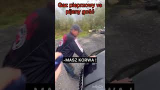 Gaz pieprzowy vs Pijany gość #shorts