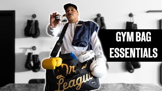 GYM ESSENTIALS | What to pack in your boxing gym bag