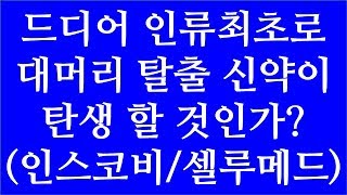 [주식투자]드디어 인류최초로 대머리 탈출 신약이 탄생 할 것인가?(인스코비/셀루메드)