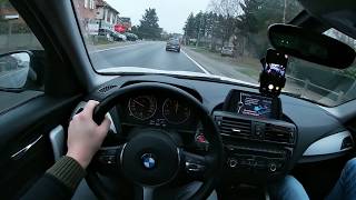 BMW 1 Series F20 114i POV Drive, Stage 1 225HP