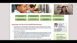 CAASPP Training Tutorial