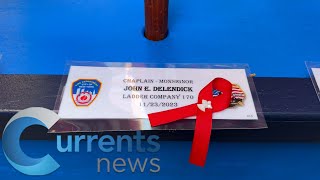 FDNY Adds Chaplain Monsignor John Delendick’s Name and 31 Others to World Trade Center Memorial Wall