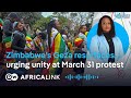 Zimbabwe’s Blessed Geza re-emerges, calls for unity during planned protests #dwafrica