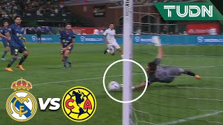 ¡UNA MÁS! ATAJADÓN de Jiménez | Real Madrid 2-2 América | Amistoso Internacional | TUDN
