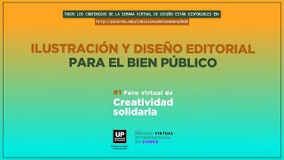 Ilustración y Diseño Editorial para el bien público | Foro (Virtual) de Creatividad Solidaria 2020