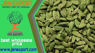 8MM BOLD GREEN CARDAMOM/INDIAN SPICES/JSN EXPORT