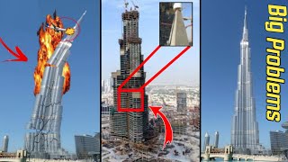 5 Big Problems Faced While Building Burj Khalifa | How Burj Khalifa Made| burj khalifa in hindi Urdu