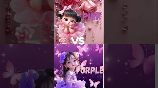 💖 Pink vs 💜 Purple: The Ultimate Color Clash!