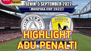 Highlight Full Adu Penalti Muspika Cup Tonjong Alipa FC VS Arselta FC Linggapura Tonjong Brebes