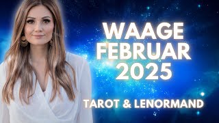 Waage Februar 2025 Tarot \u0026 Lenormand