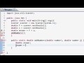 Java Programming Tutorial: Episode 5 *Methods with Parameters*