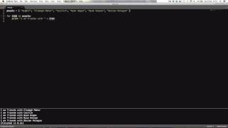 Python 2.7.6 Tutorial Episode 17: The For Loop