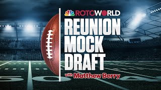 Rotoworld Reunion Fantasy Football Mock Draft with Matthew Berry | NFL on NBC