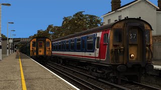 TS2022: [2K66] Rainham - London Victoria: Class 411